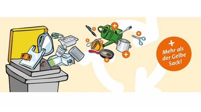 Die VG testet die Wertstofftonne